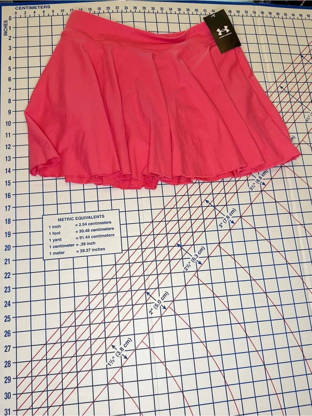 Under Armour Hot Pink Circle Skirt